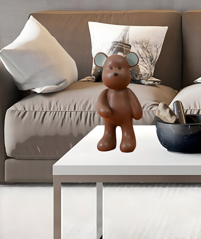 DECORACION OSO CERAMICA ADORNO ESCRITORIO NIÑOS LAU - 8