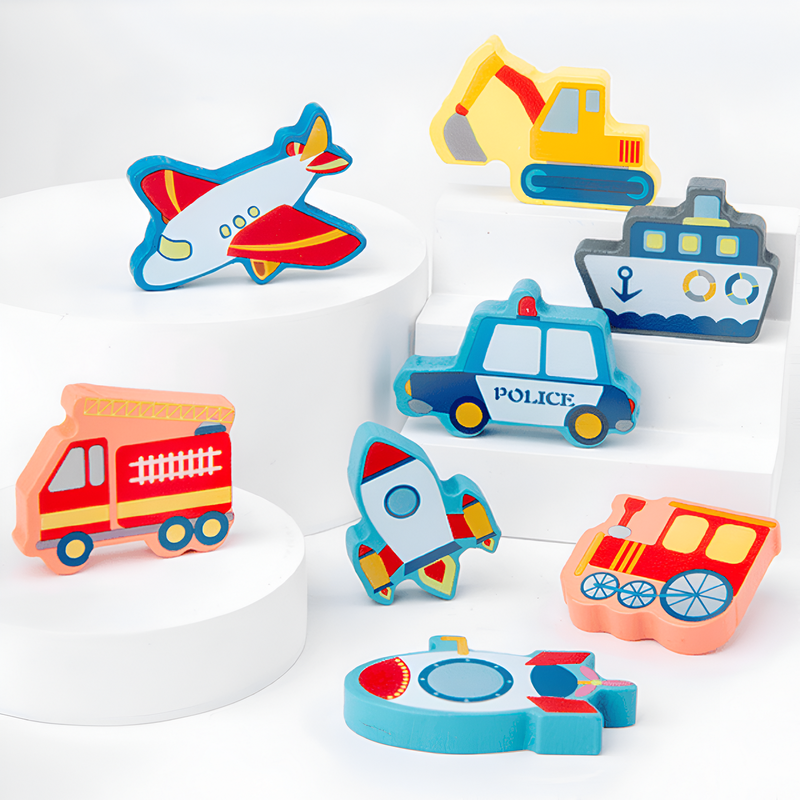 ROMPECABEZAS ZZKKO MULTICOLOR NUMERICO LETRAS FIGURAS EDUCATIVO NIÑOS LAU - 2