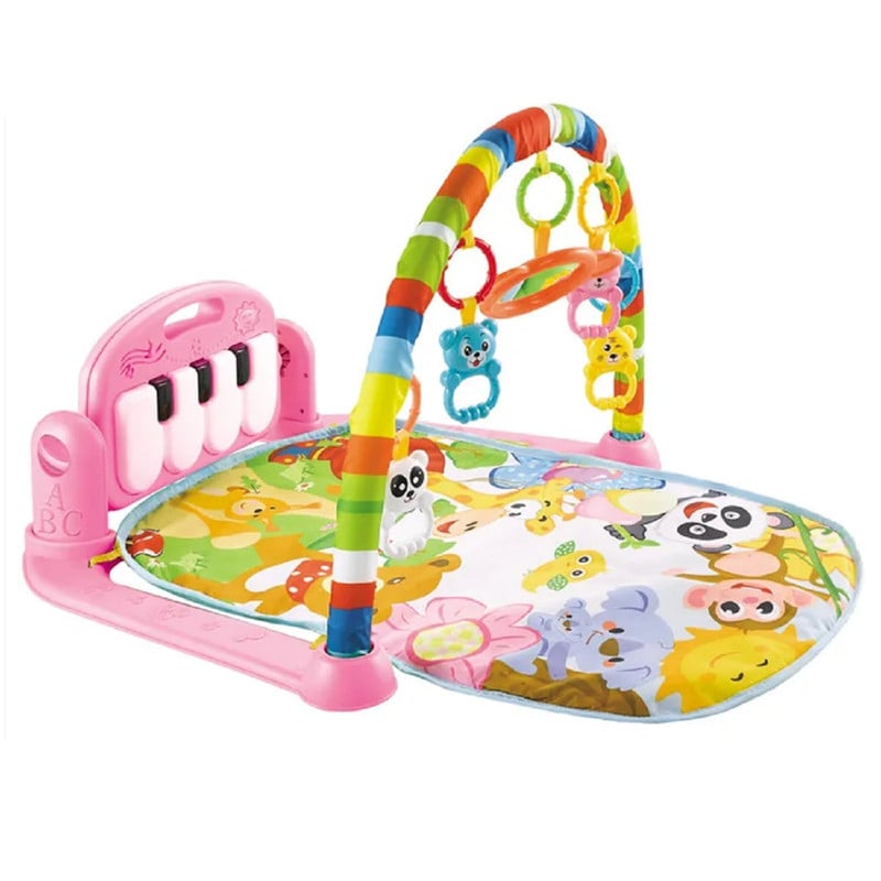 GIMNASIO ZZKKO ACTIVIDAD BEBÉ PIANO PATALEO ESTERILLA INFANTIL LAU MULTICOLOR - 5