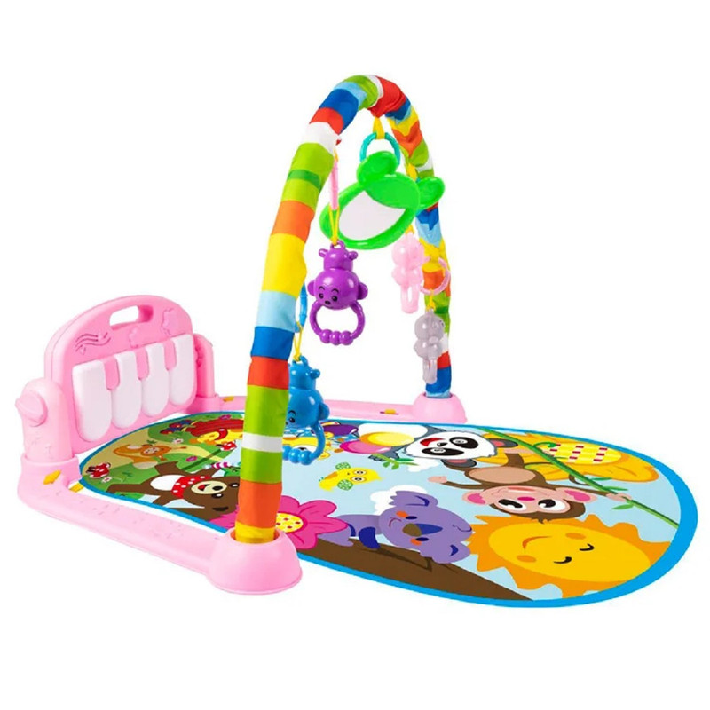 GIMNASIO ZZKKO ACTIVIDAD BEBÉ PIANO PATALEO ESTERILLA INFANTIL LAU MULTICOLOR - 7