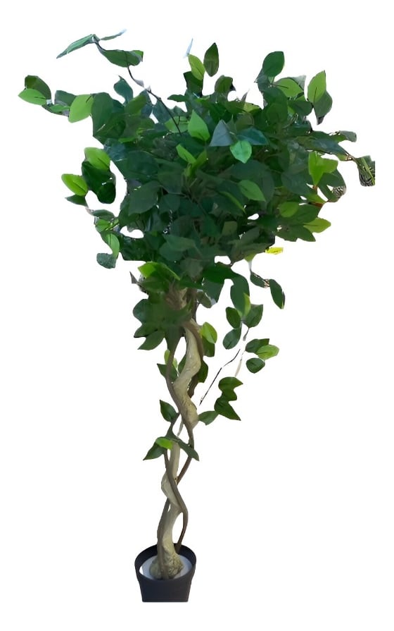 ÁRBOL ARTIFICIAL REALISTA FICUS TRENZADO 120CM JHN - 1