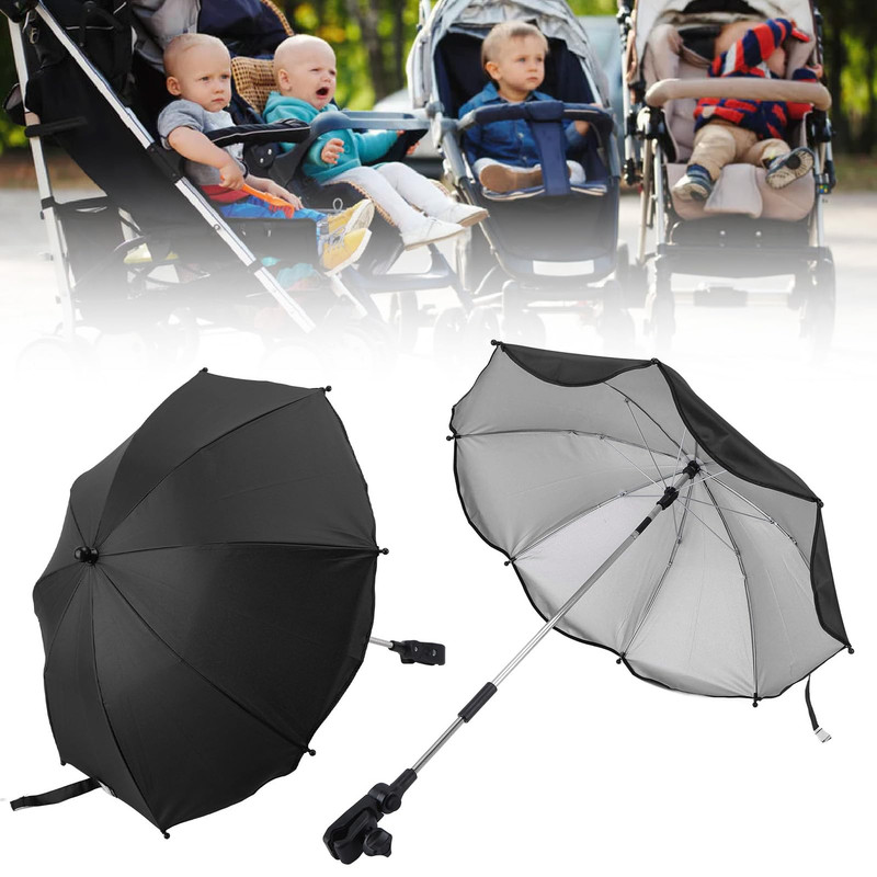 SOMBRILLA OOPSI MULTICOLOR UNIVERSAL COCHECITO AJUSTABLE SOL BEBES LAU - 7