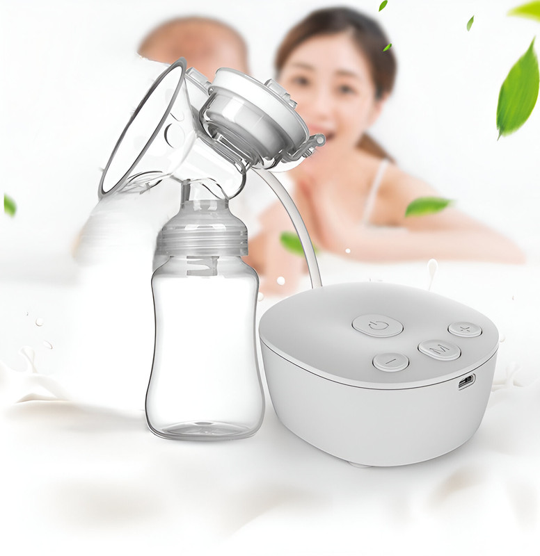 EXTRACTOR LECHE 9 MODOS BIBERON PORTATIL MAMA BEBE LAU - 2