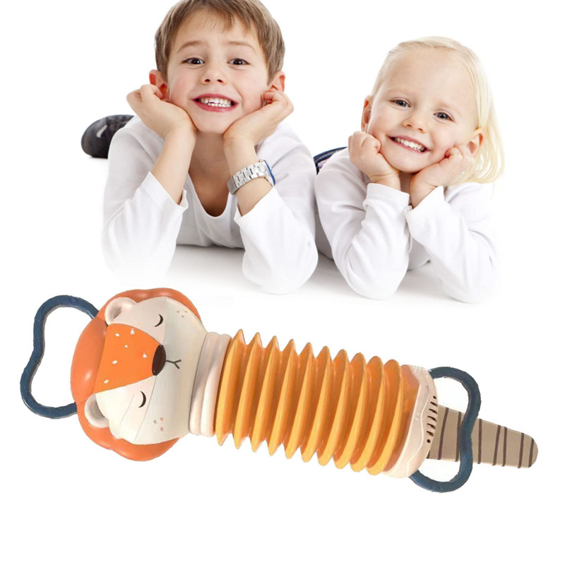 PELUCHE BFT JUGUETE ACORDEÓN SONIDO SENSORIAL LEÓN NIÑOS LAU - 3