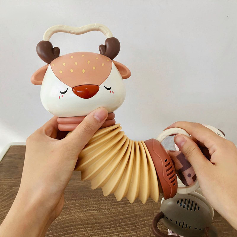 PELUCHE BFT JUGUETE ACORDEÓN SONIDO SENSORIAL LEÓN NIÑOS LAU - 4