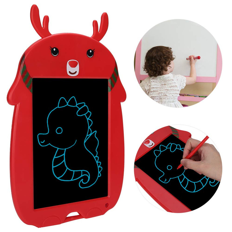 SET 2 TABLERO LCD ALMOHADILLA DIBUJO ESCRITURA NIÑOS LAU - 2