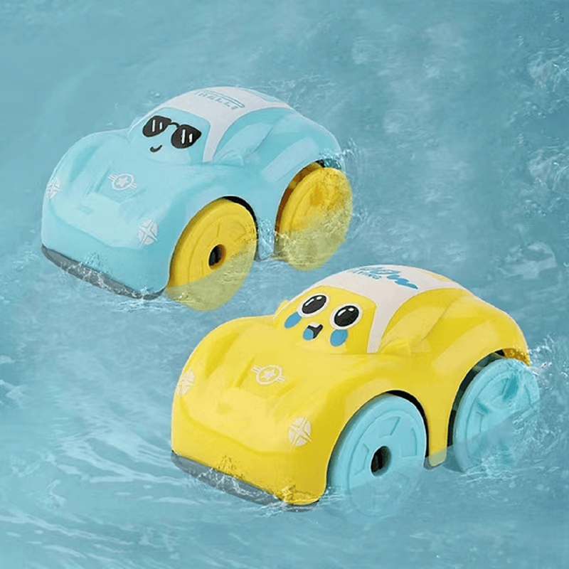 SET BFT 6 JUGUETES CARRITO AGUA BAÑO DUCHA DIVERTIDO NIÑOS LAU - 7