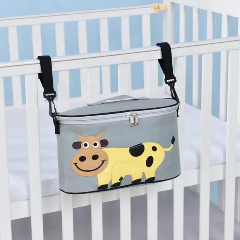 ORGANIZADOR A95X MULTICOLOR COCHE PAÑAL BIBERON ACCESORIOS DIBUJOS BEBE LAU - 8