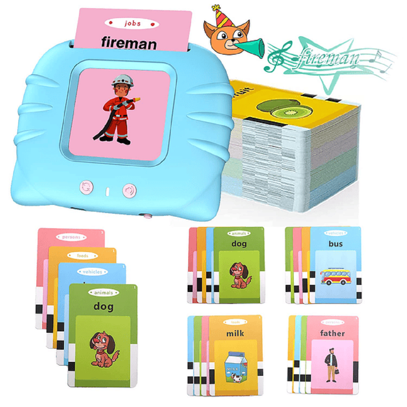 MÁQUINA APRENDIZAJE A95X TARJETA SENSORIAL INGLES NIÑO LAU MULTICOLOR - 8