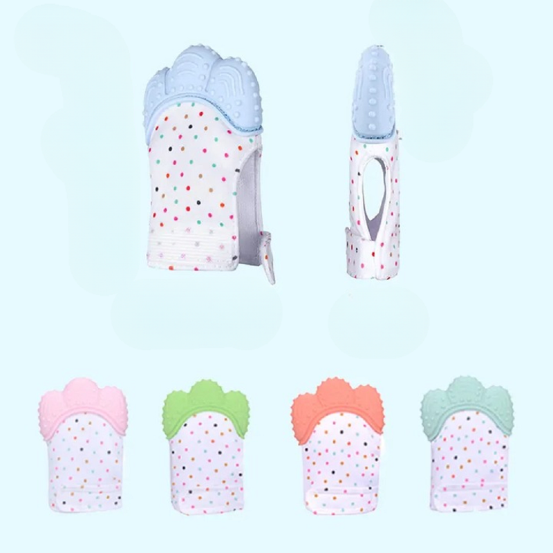 SET A95X 4 MODERDORES RASCAENCIAS DENTICION ALIVIO BEBÉS LAU MULTICOLOR - 5