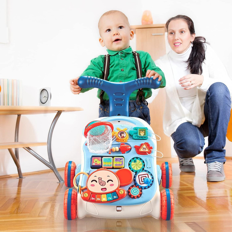 ANDADOR A95X MULTIFUNCIONAL 4EN1 APRENDIZAJE DIVERTIDO BEBÉS LAU - 1