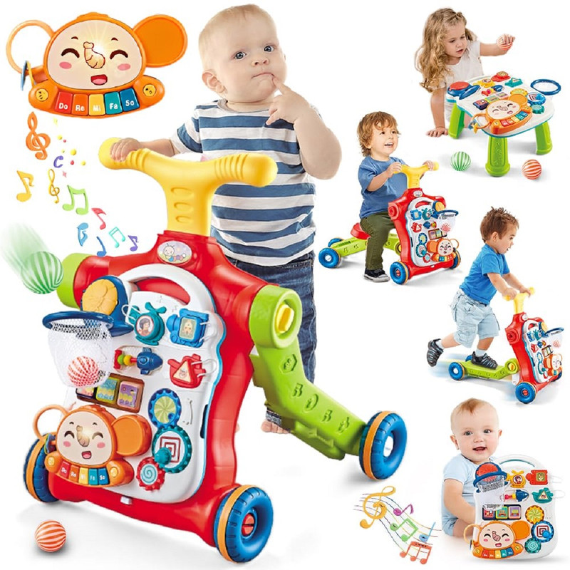 ANDADOR A95X MULTIFUNCIONAL 4EN1 APRENDIZAJE DIVERTIDO BEBÉS LAU - 2