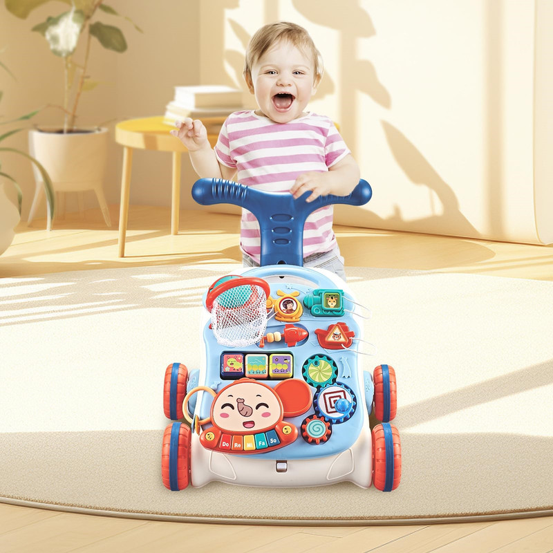 ANDADOR A95X MULTIFUNCIONAL 4EN1 APRENDIZAJE DIVERTIDO BEBÉS LAU - 4