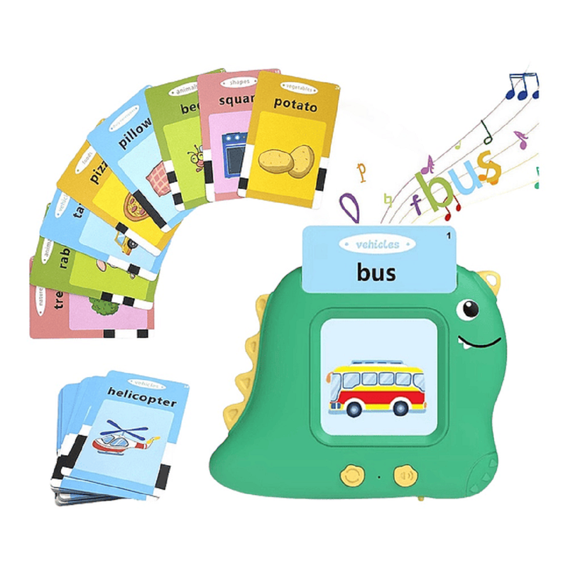 MÁQUINA APRENDIZAJE A95X DINOSAURIO TARJETA VOCABULARIO NIÑOS LAU MULTICOLOR - 5