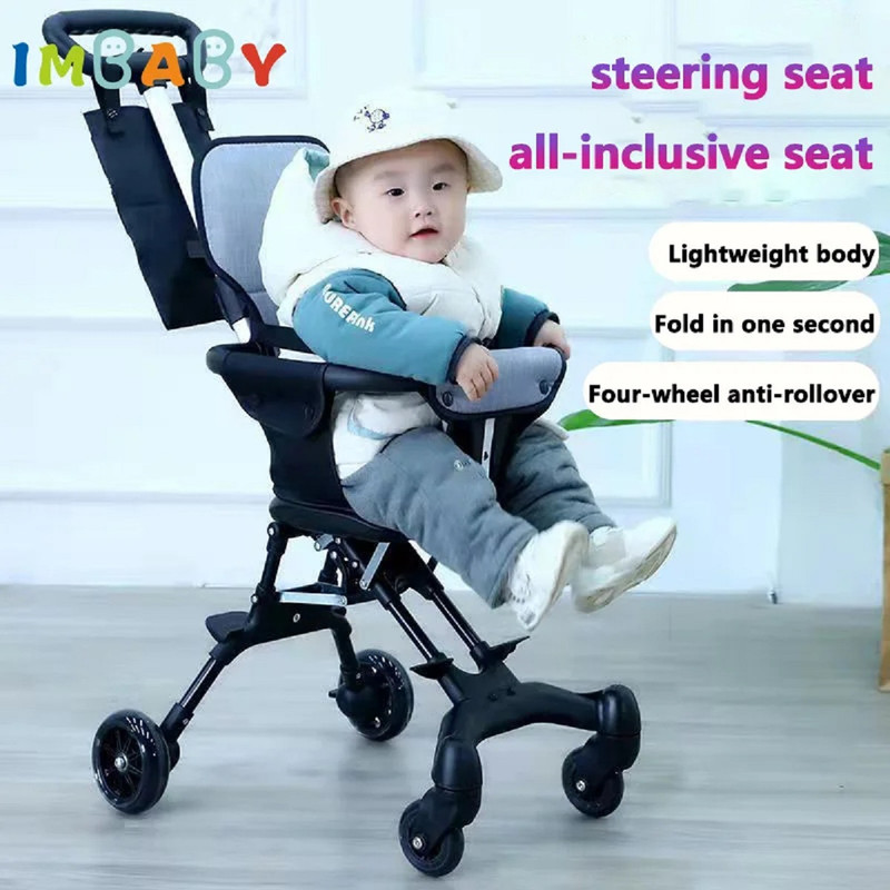 COCHE A95X PLEGABLE COMPACTO REVERSIBLE 1 A 5 AÑOS BEBÉS LAU - 2