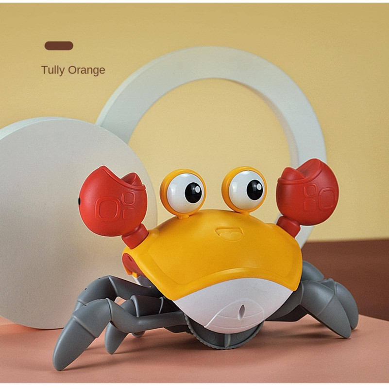 MUÑECO JUGUETE A95X CANGREJO LUCES LED MUSICAL NIÑOS LAU - 2
