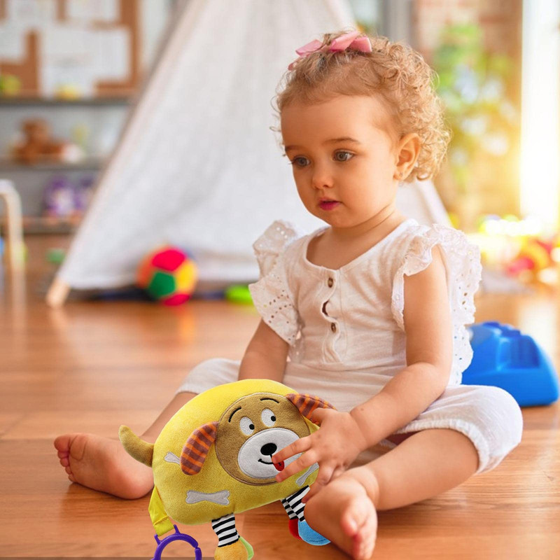 JUGUETES LIBROS A95X TELA INTERACTIVOS APRENDIZAJE BEBÉS LAU MULTICOLOR - 3