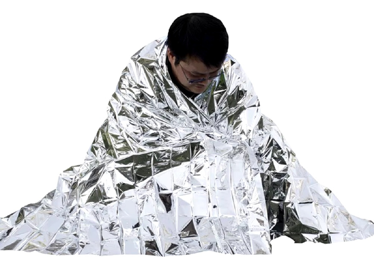 SET 10 MANTAS TERMICA RESISTENTE IMPERMEABLE CAMPING LAU - 1