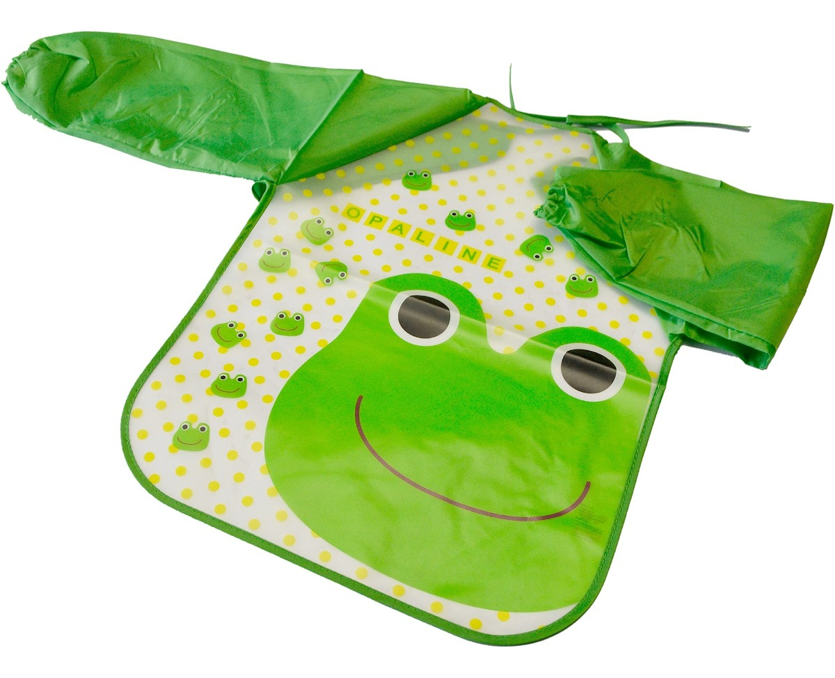 SET 5 BABERO DELANTAL INFANTIL IMPERMEABLE JHN MULTICOLOR - 1