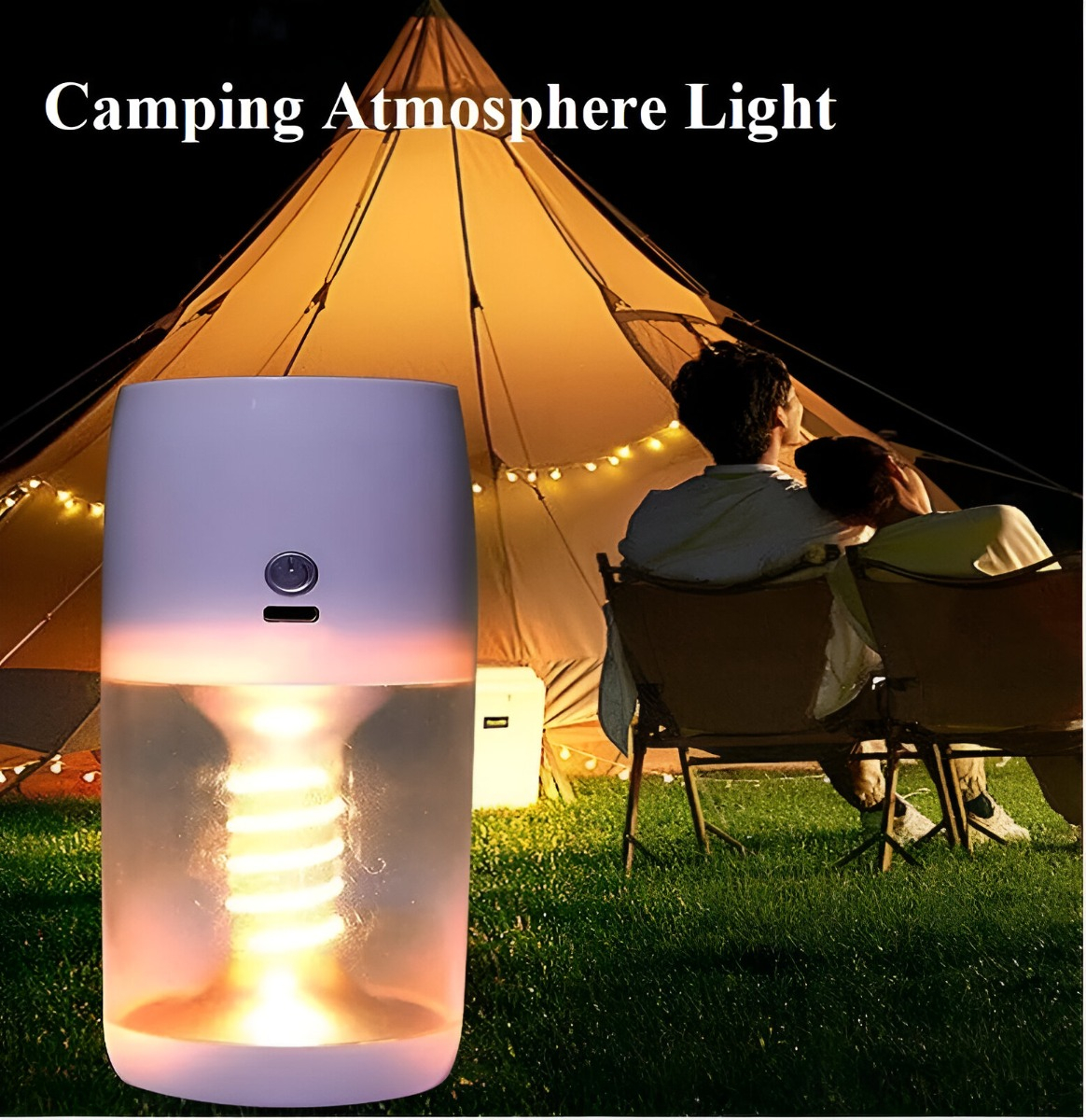 LAMPARA MESA SC LED CAMPING LUZ RECARGABLE EXTERIORES LAU - 6