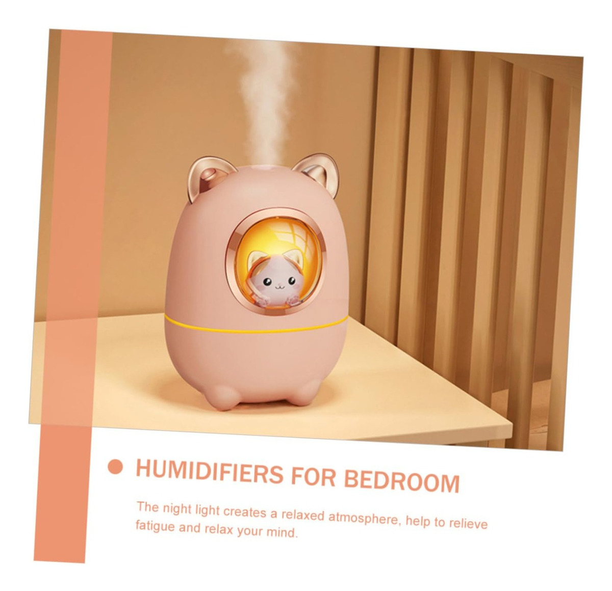 HUMINIFICADOR CARTOON KITTY ADORABLE HOGAR OFICINA LAU - 7