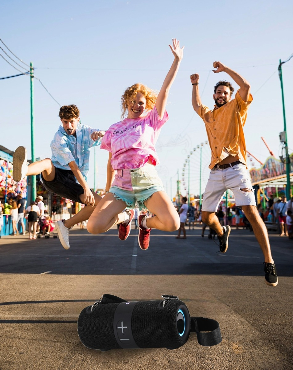 ALTAVOZ PORTATIL SC SK-13 BLUETOOTH MUSICA FIESTA HOGAR LAU - 4