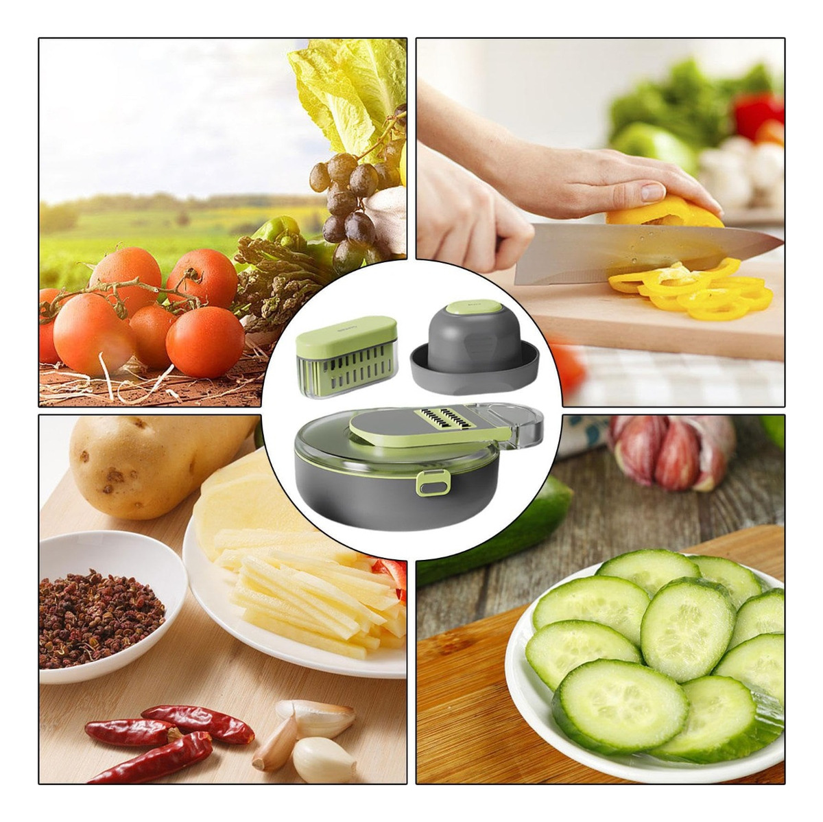 PROCESADOR ALIMENTOS VEGETALES FRUTAS COCINA HOGAR LAU - 10