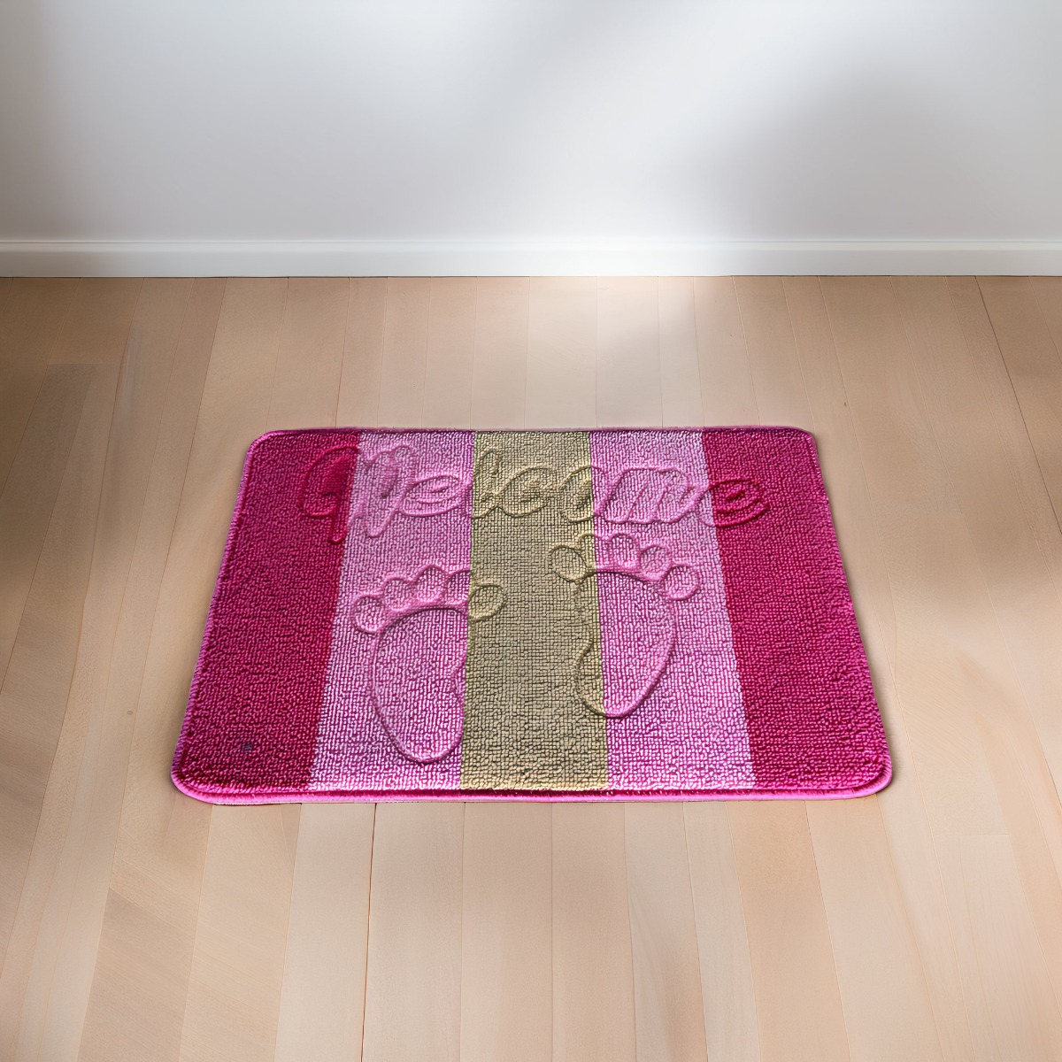 SET 3 ALFOMBRA CONTEMPORÁNEA MODERNA SUAVE PUERTA ABSORCION ANTIDESLIZANTE JHN 60 X 40 CM - 6