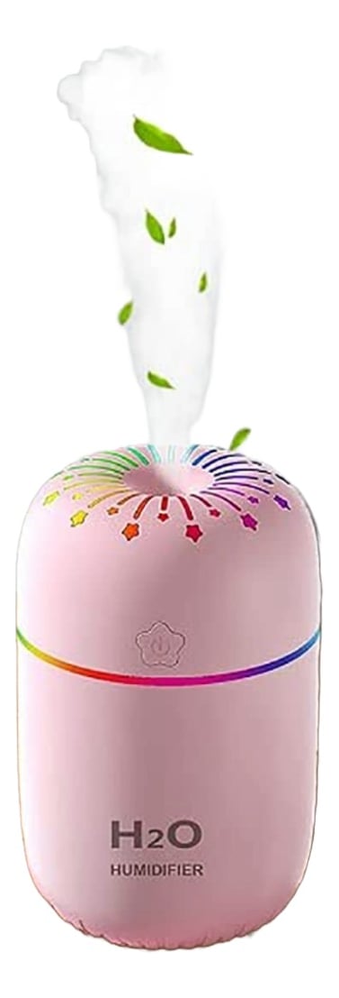 SET 2 HUMIDIFICADORES MINI AEROSOL PORTATIL RECARGABLE LAU - 3