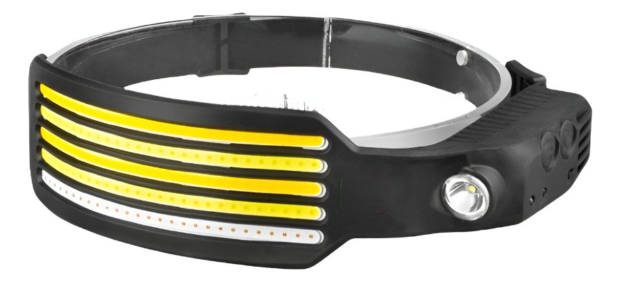 LINTERNA FRONTAL FARO LED RECARGABLE USB CAMPING LAU - 1