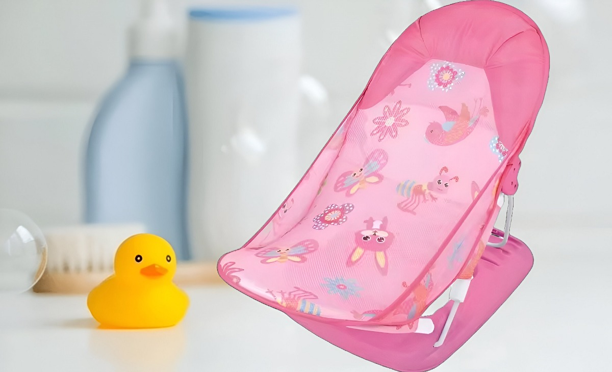 ASIENTO BAÑO BEBÉ 2 EN 1 MULTIFUNCIONAL DUCHA TINA JHN - 8
