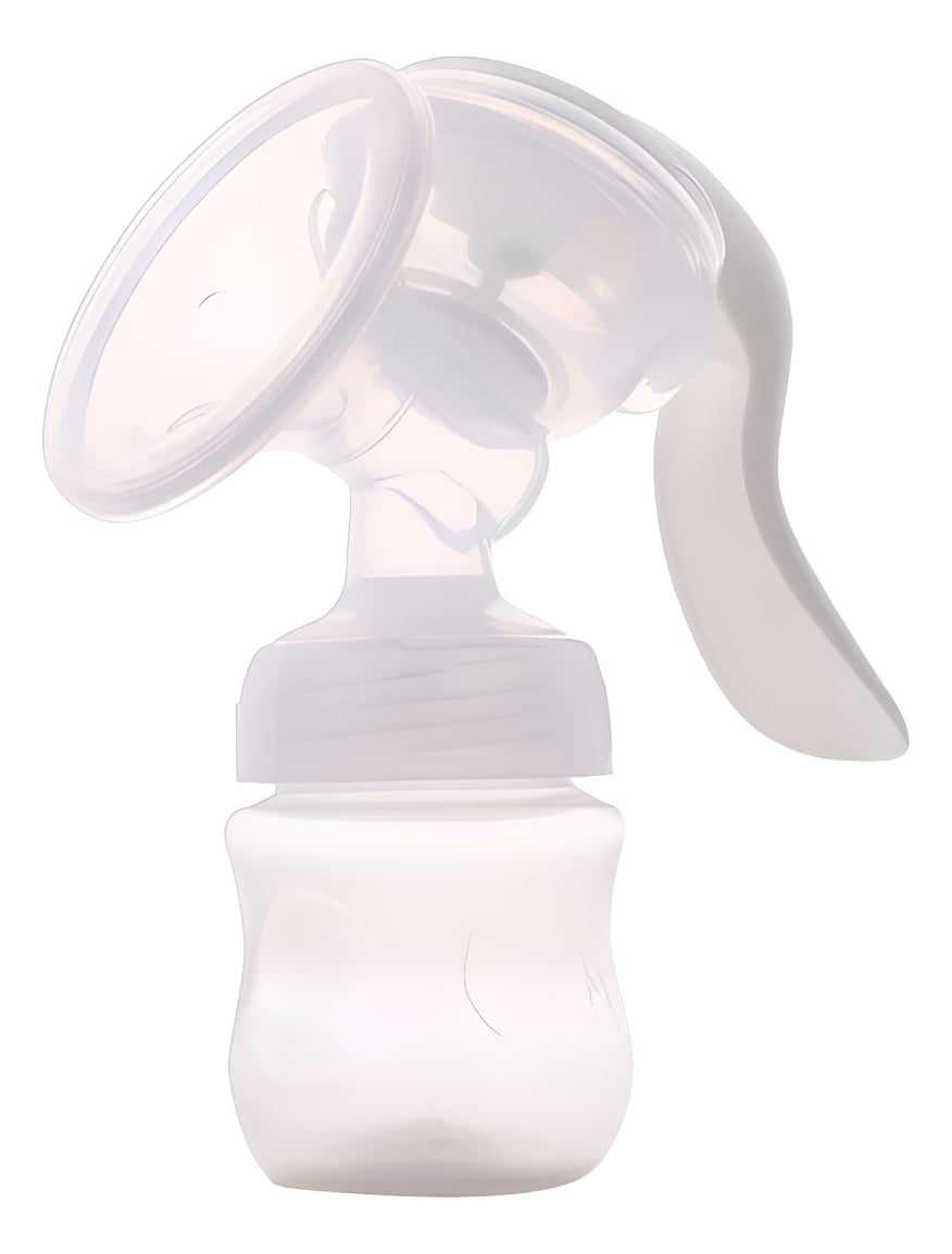 EXTRACTOR LECHE SACALECHE MANUAL MATERNA BEBÉS PORTÁTIL JHN MULTICOLOR - 1