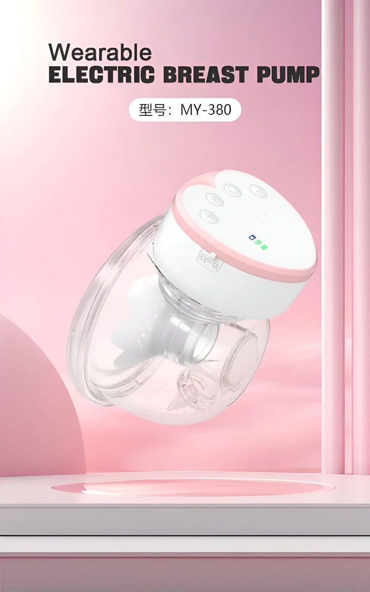 EXTRACTOR LECHE SACALECHE MATERNA INALÁMBRICO AUTOMÁTICO JHN MULTICOLOR - 9