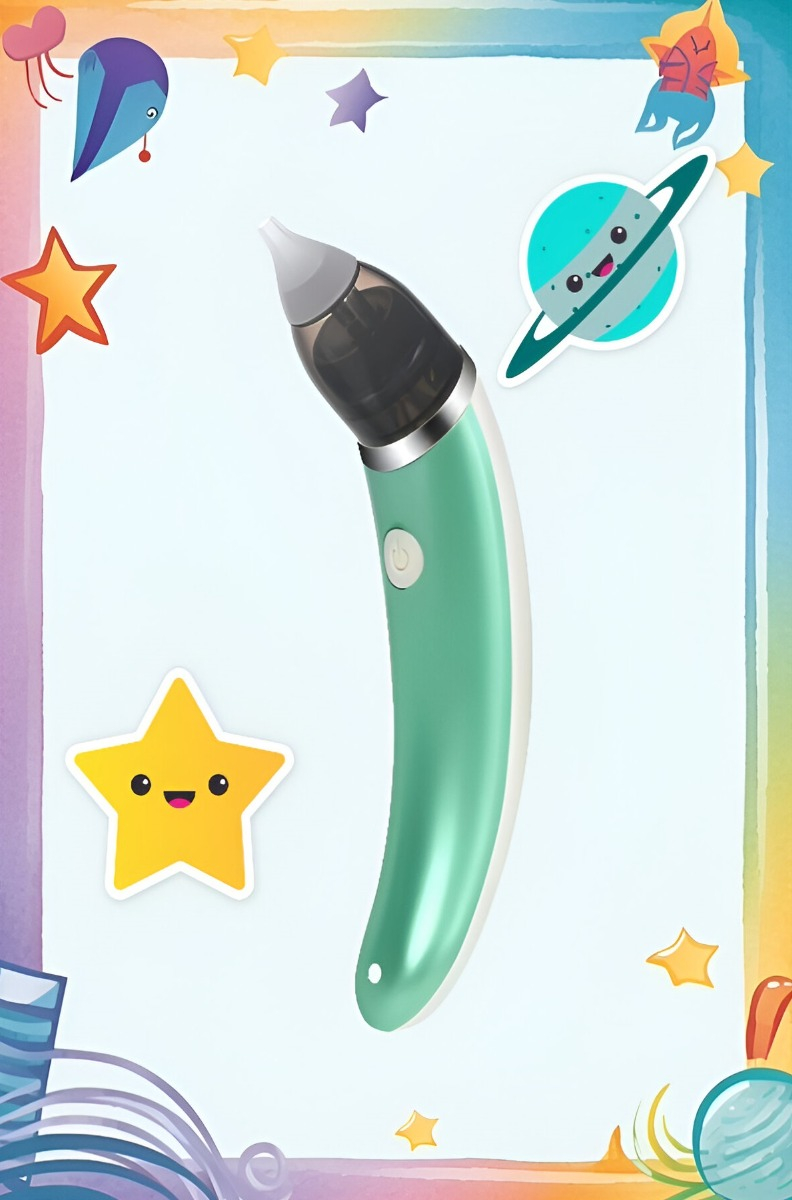 ASPIRADOR NASAL RECARGABLE BEBÉ LECHÓN LIMPIADOR JHN - 2