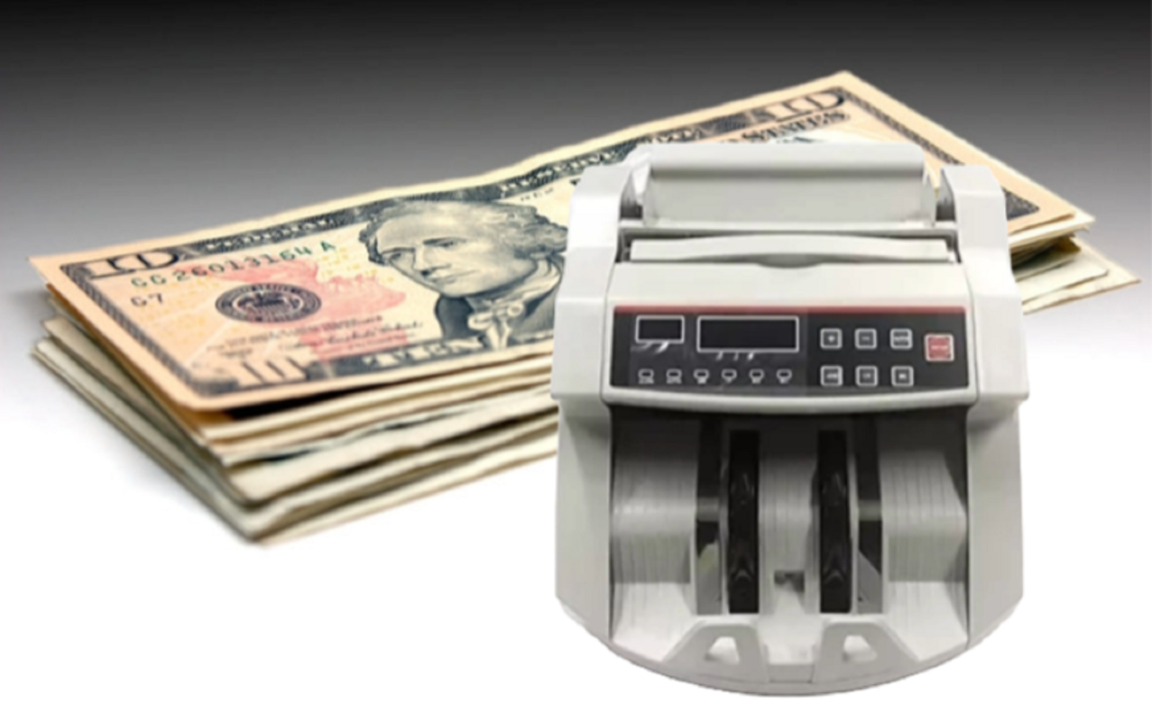 MÁQUINA CONTADORA ZVE BILLETES CONTEO PANTALLA LCD LAU - 2