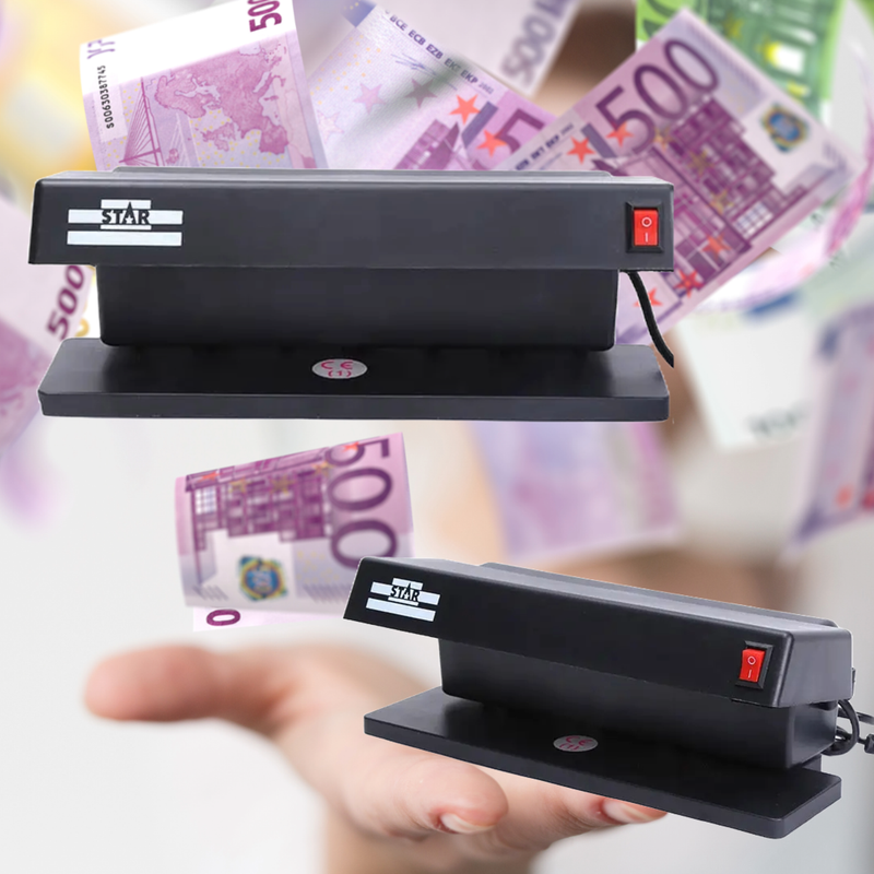 DETECTOR ZVE BILLETES FALSOS PORTATIL ULTRAVIOLETA LINTERNA LAU - 4