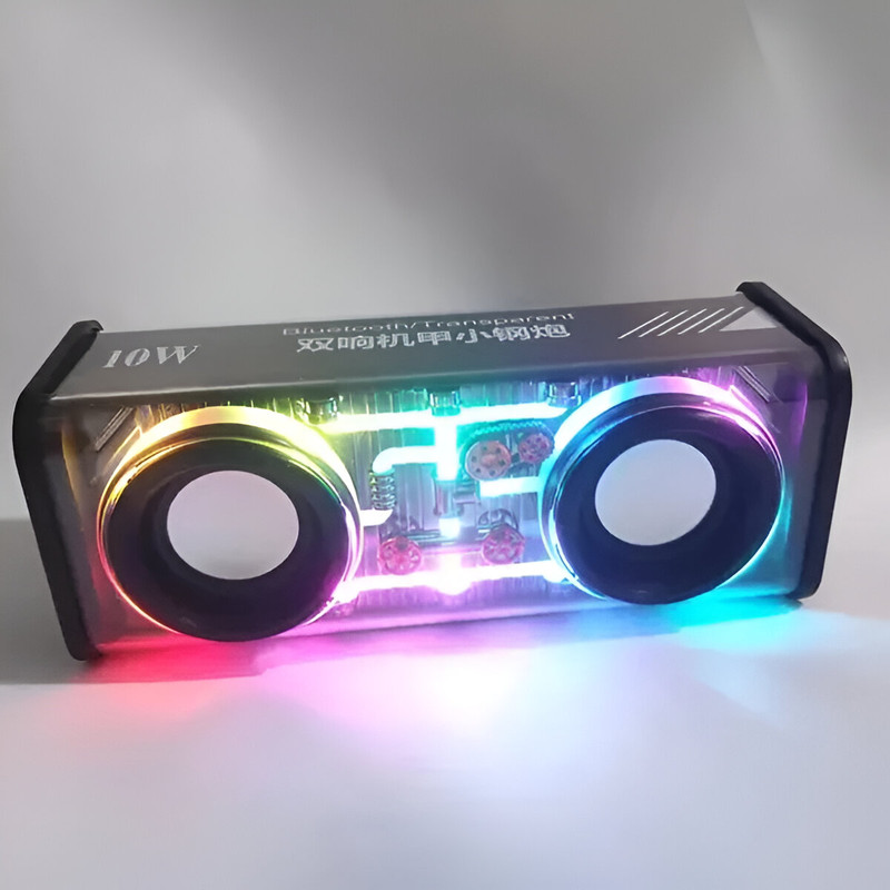 PARLANTE ALTAVOZ PORTATIL INALAMBRICO STEREO BLT 5.0 MUSICA - 3