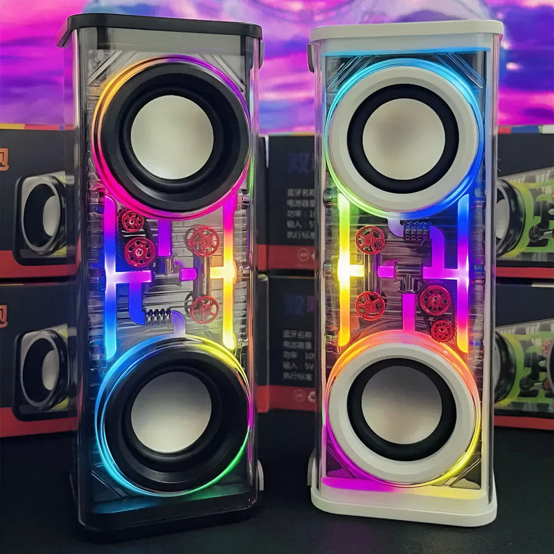 PARLANTE ALTAVOZ PORTATIL INALAMBRICO STEREO BLT 5.0 MUSICA - 8