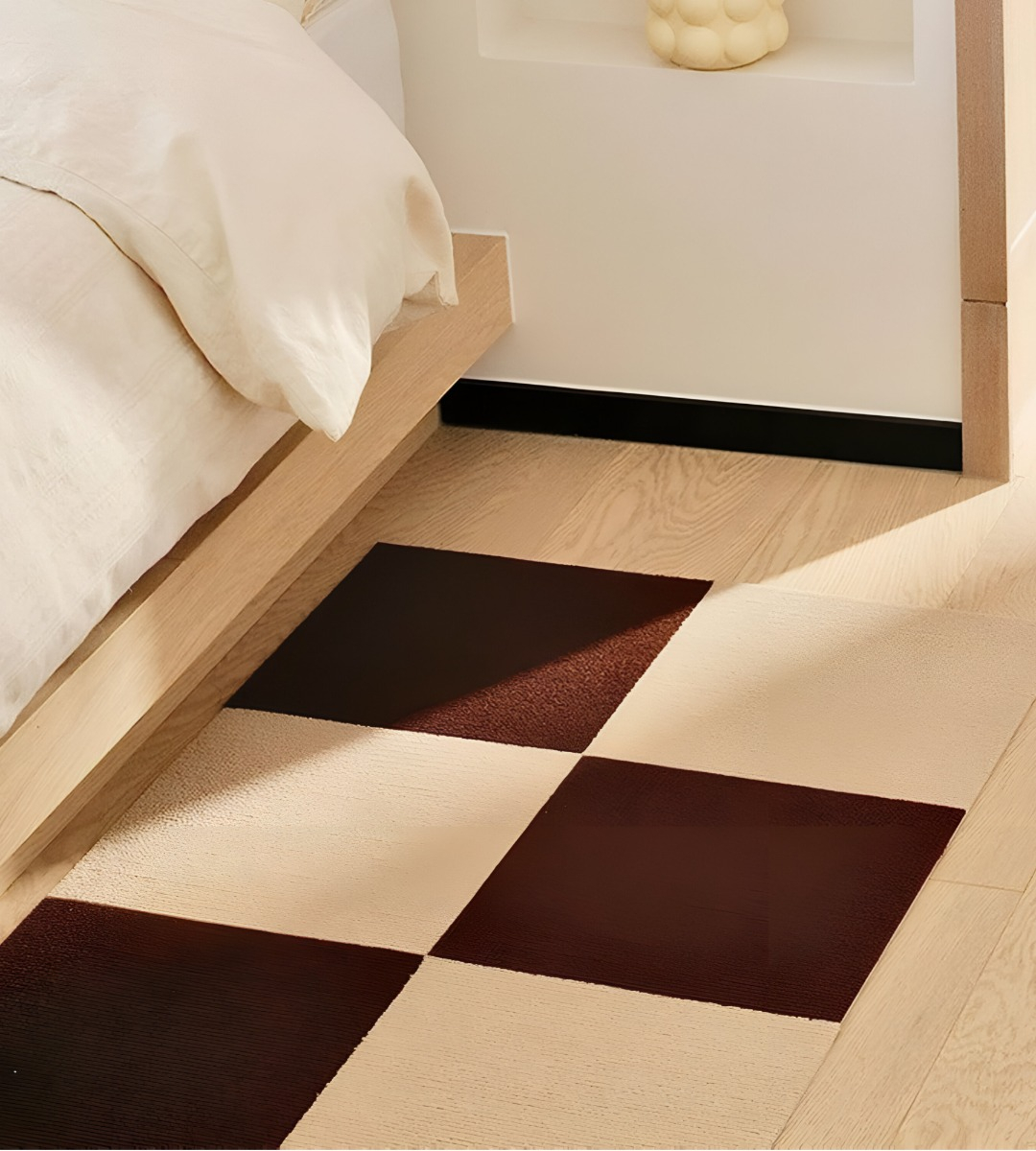 SET DE 10 BALDOSAS ALFOMBRA AUTOADHESIVAS ANTIDESLIZANTE JHN - 8