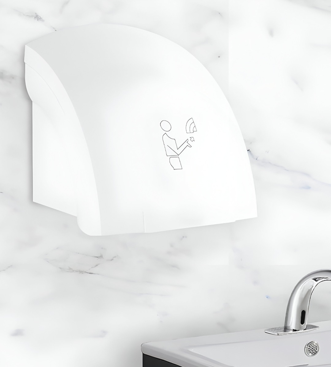 SECADOR MANOS AUTOMÁTICO SENSOR INFRARROJO INTELIGENTE JHN - 10