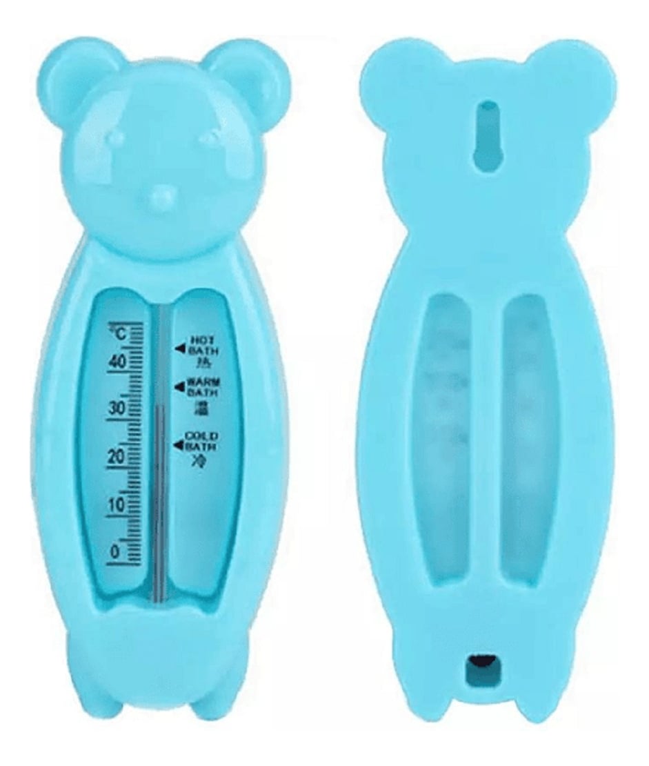 SET 10 TERMOMETROS AGUA DUCHA BAÑO FORMA OSITO BEBES LAU - 1