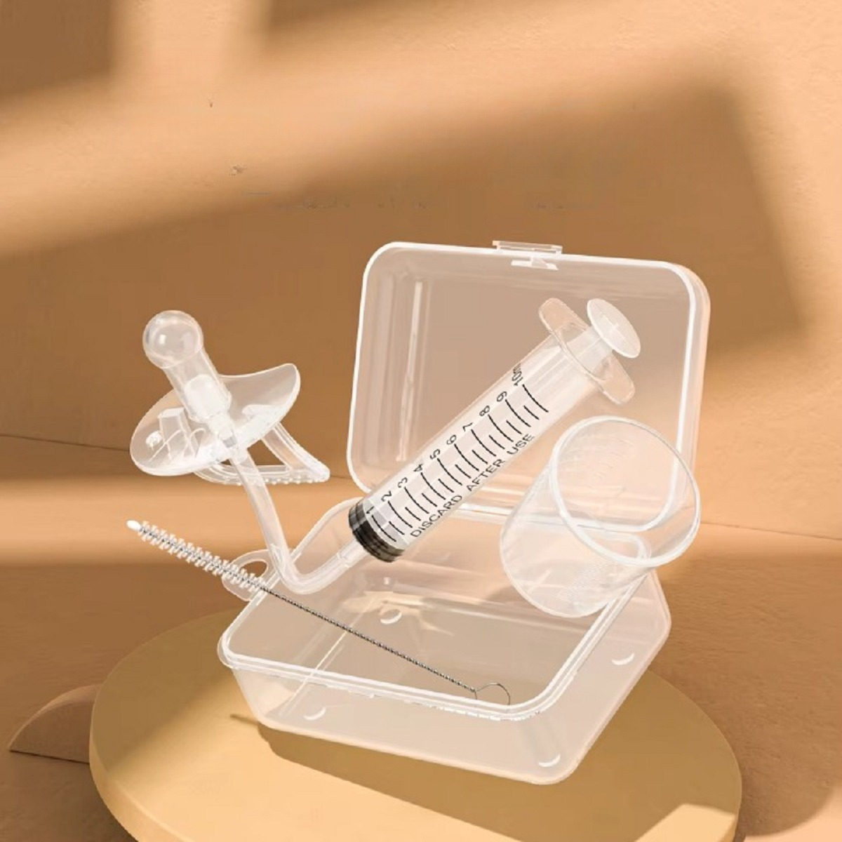 SET 4 CHUPETES ALIMENTADOR MEDICINA COMODO BEBES LAU - 4