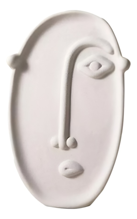 SET 2 JARRÓN CERÁMICA DECORACIÓN NÓRDICO FLORES BLANCO JHN - 1