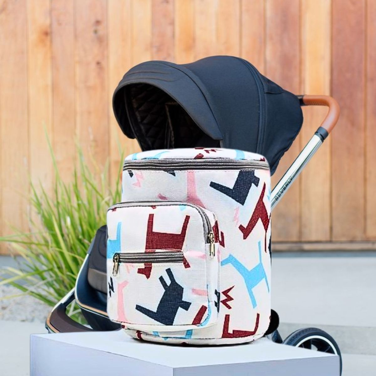 MOCHILA MATERNAL MULTIUSOS ESTILO COMODIDAD BEBÉ MAMA LAU - 3