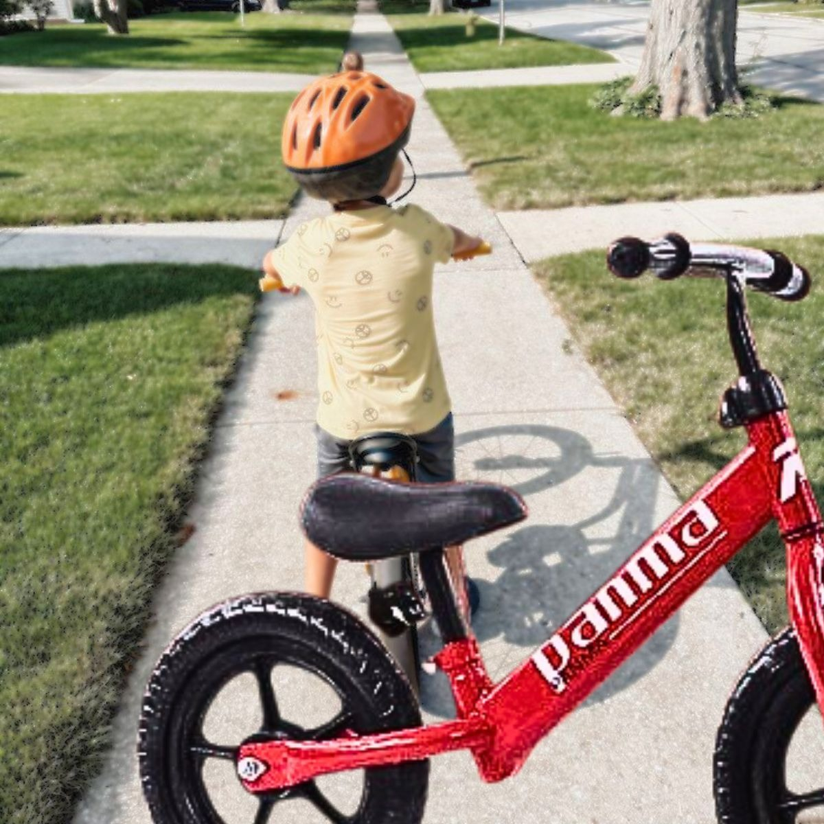 JUGUETE BICICLETA EQUILIBRIO NIÑOS SIN PEDALES APRENDER LAU - 3