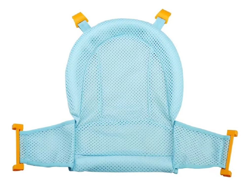 SET 3 MALLAS TINA ASIENTO INFANTIL BAÑERA BEBES UNISEX LAU - 1