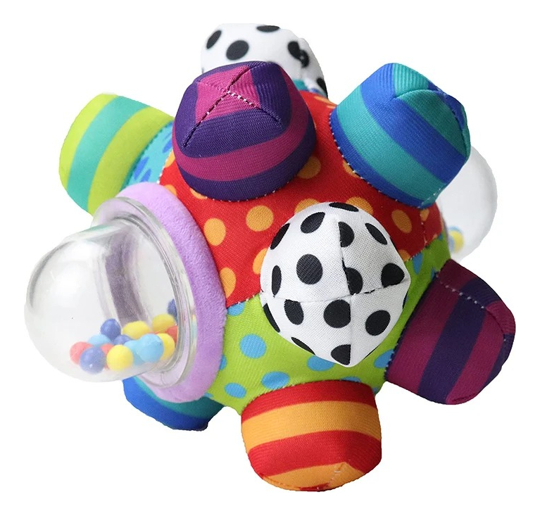 SONAJEROS SENSORIALES PELUCHE DESARROLLO BEBES LAU - 8