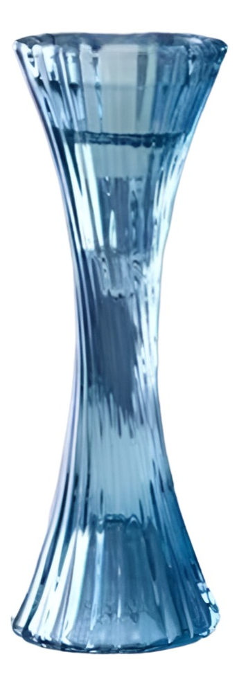 PORTAVELAS CANDELABRO CRISTAL VIDRIO DECORACIÓN 20CM JHN - 1