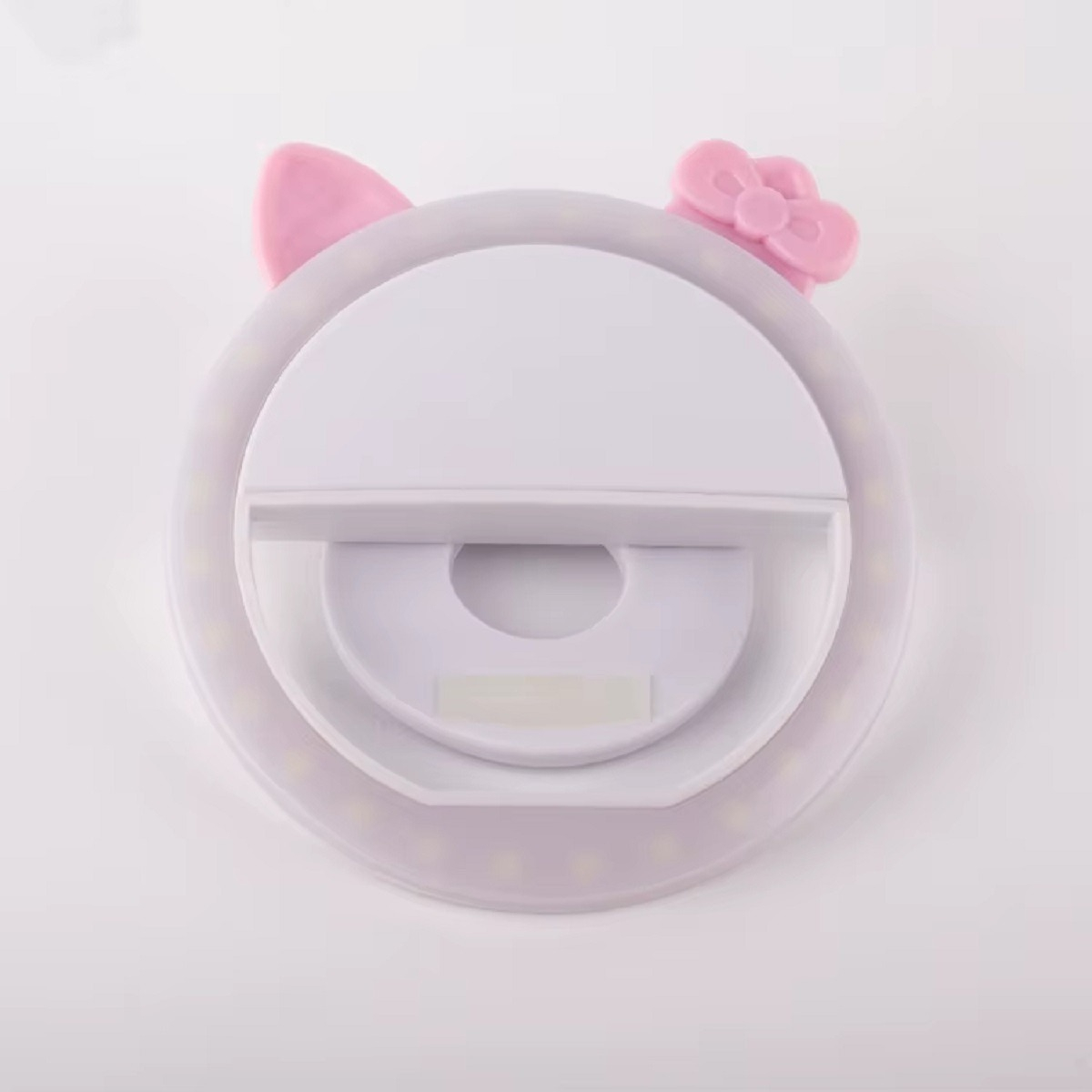 SET 3 FLASH ARO LED SELFIE CELULAR RECARGABLE PORTÁTIL LAU - 2