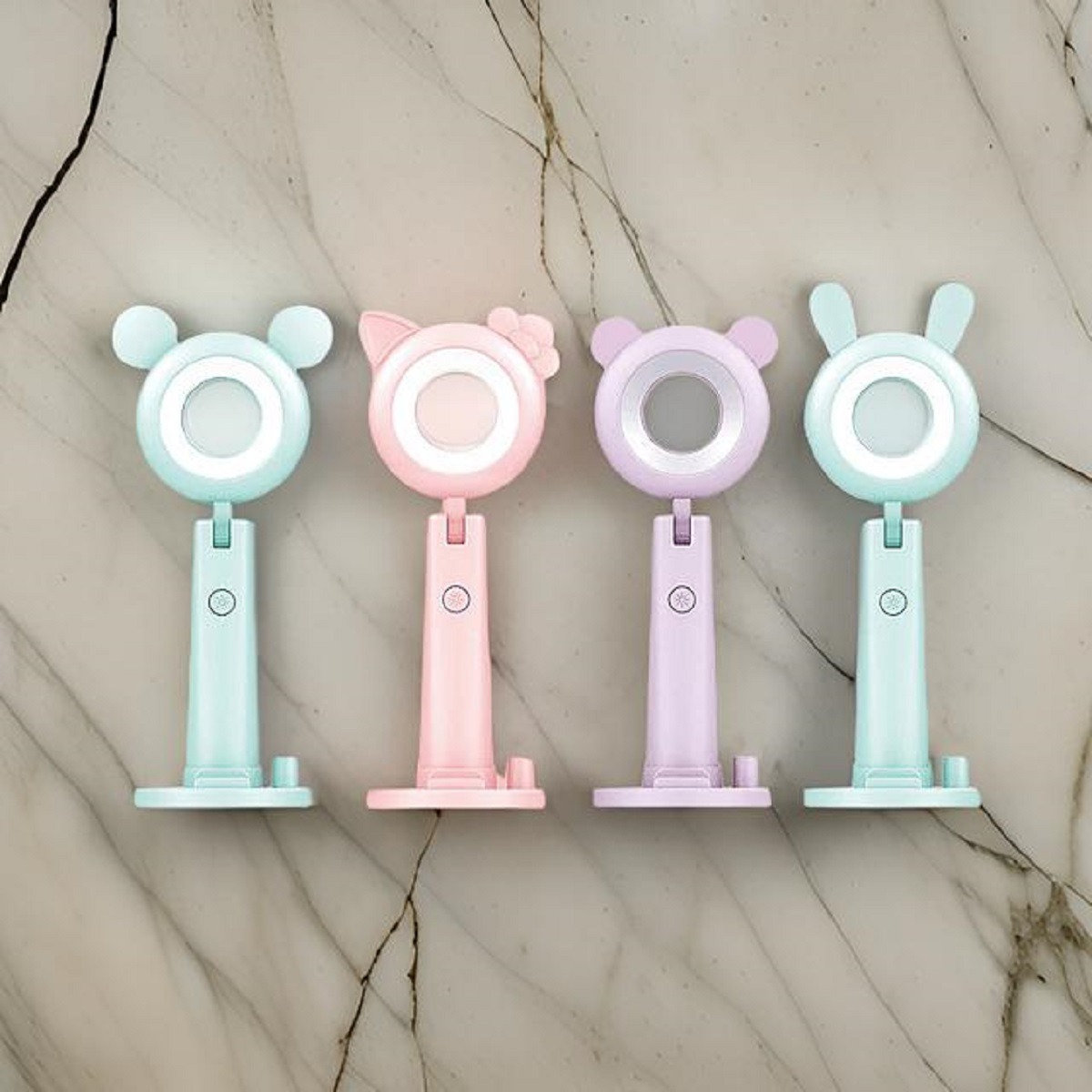 SET 2 FLASH LUZ LED SELFIE LÁMPARA IDEAL GRABA CELULAR LAU - 10